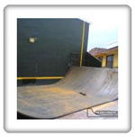 Metal Mini Ramp Halfpipe